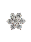 18K Gold Diamond Earring