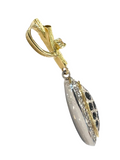 Color Change Garnet Platinum Diamond Pendant By Fukuhara Sachi