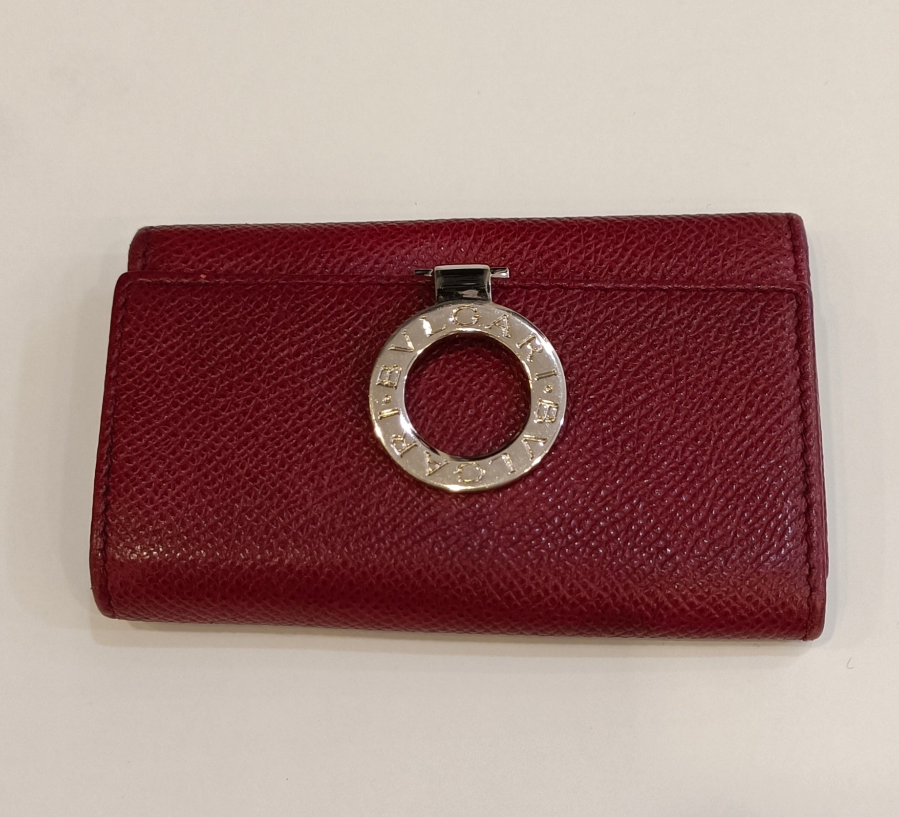Bvlgari-Key Case-Red