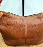 Dooney & Bourke Shoulder Bag-Brown Leather