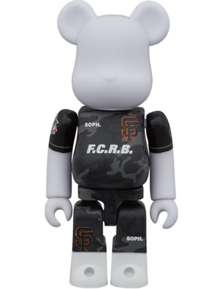 Bearbrick F.C.R.B X San Francisco 100% & 400% Set Secondary image