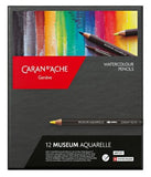 Caran Dache Museum 12pcs Set Water Colour Pencil