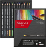 Caran Dache Museum 12pcs Set Water Colour Pencil
