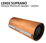 Nakamichi NM-LSX03 Brown Colour Leather Cover Bluetooth Speaker