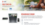 Poly Sync 40 Portable Bluetooth Speaker