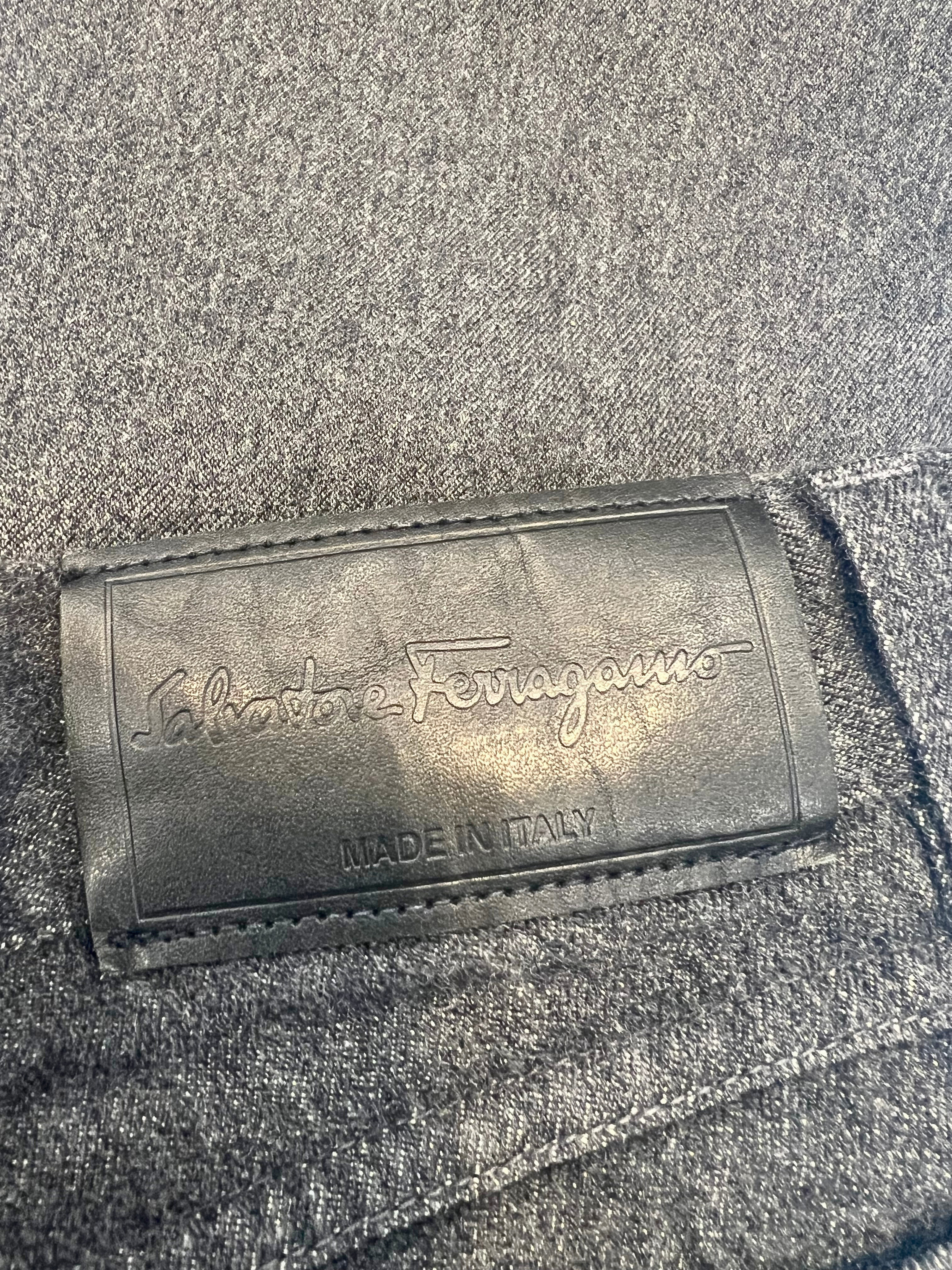 Ferragamo Wool Long Pants