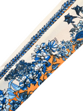 Fendi Silk Ribbon Scarf