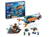 Lego City Deep Sea Explorer Submarine Building Toys Set