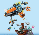 Lego City Deep Sea Explorer Submarine Building Toys Set