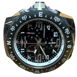 Breitling X82310 Quartz Chronograph Black Dial Rubber Strap Men Watch