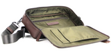 Alef Madrid 3 Way Leather Briefcase