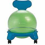 Gaiam Kids Balance Ball Chair Classic Children's Stability Ball Chair