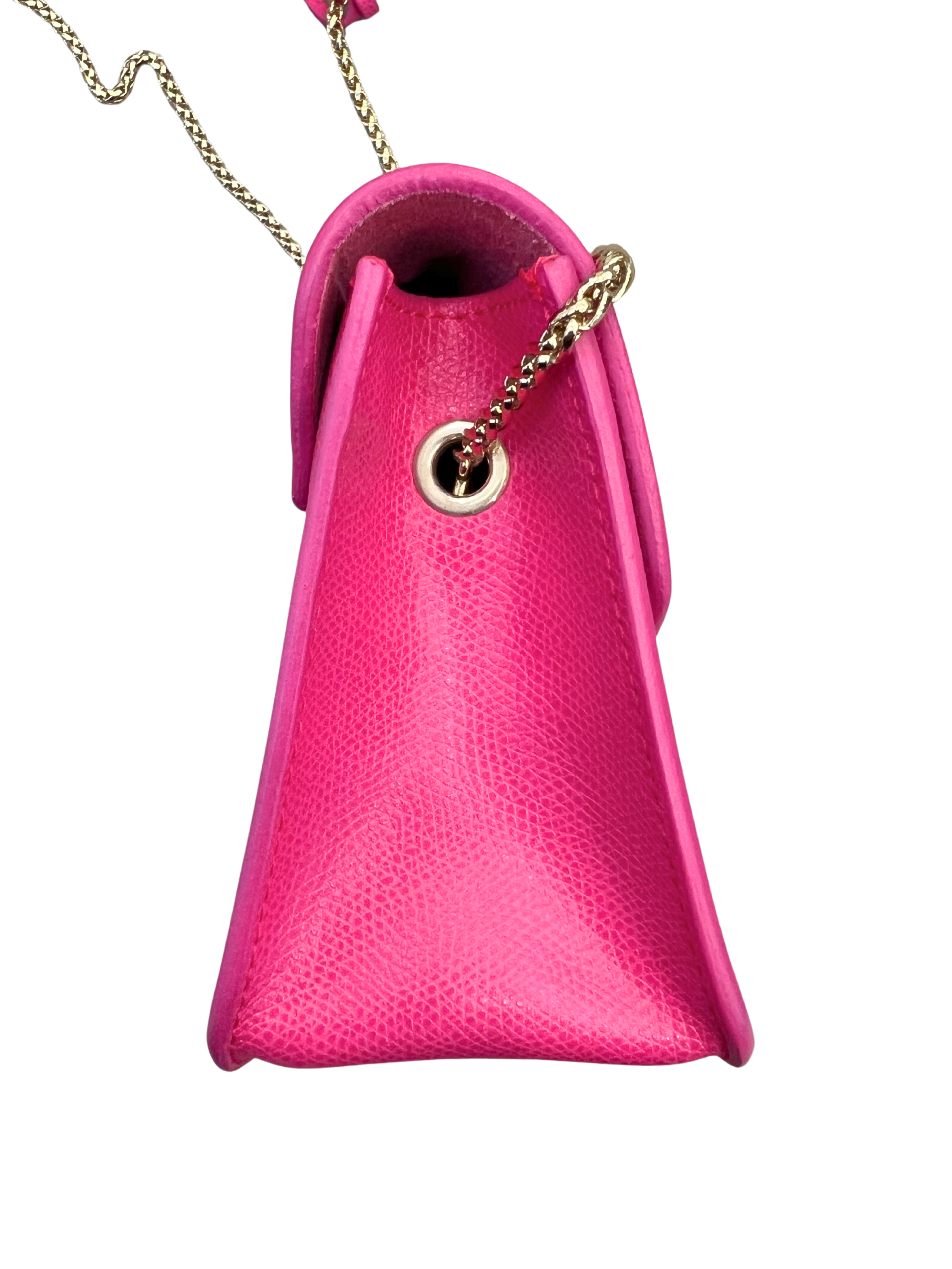 Furla Leather Shoulder Chain Bag