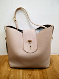 Furla Shoulder Bag-Pinkish Beige Leather