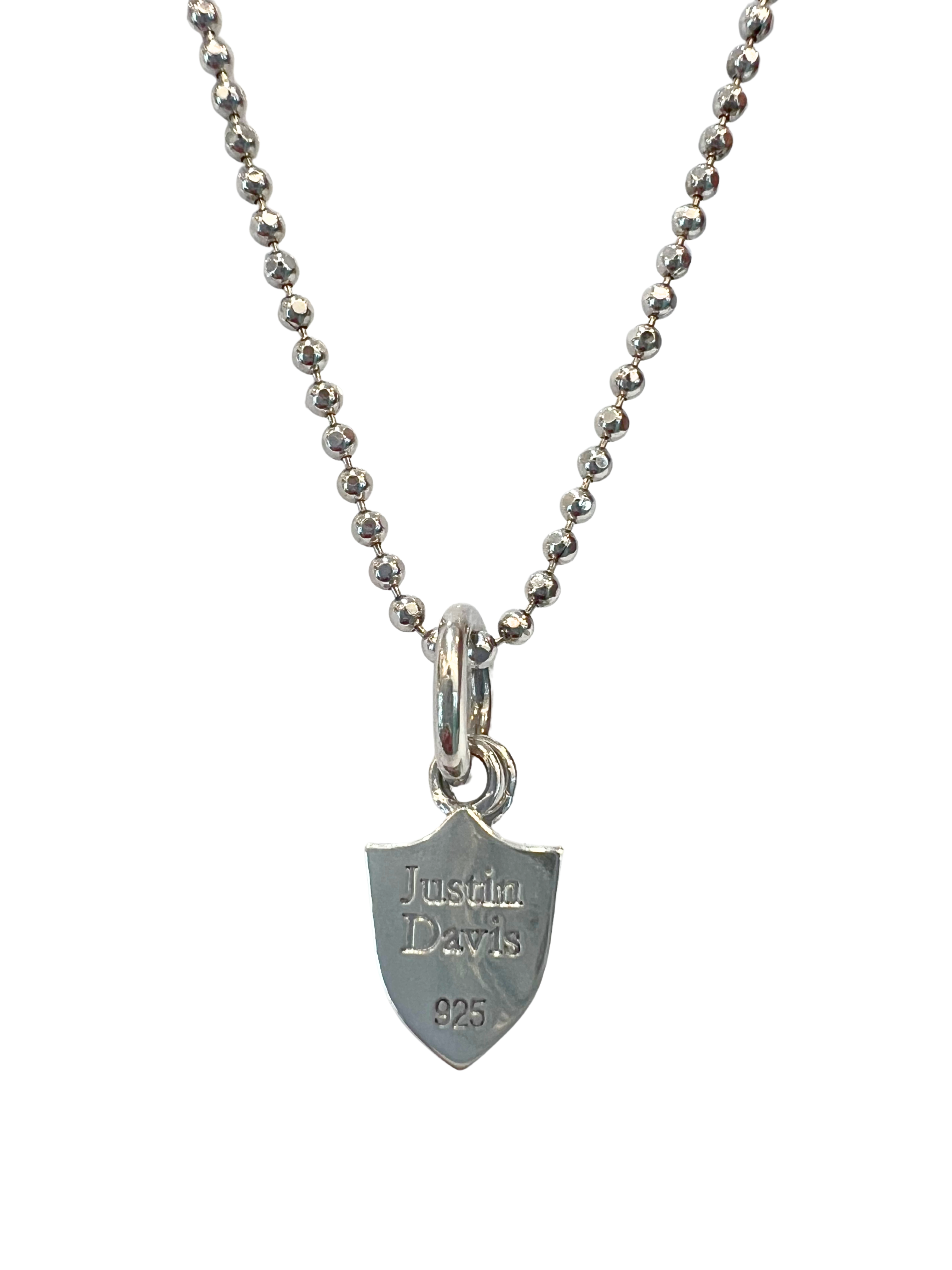 Justin Davis Shield Shape Necklace Secondary image