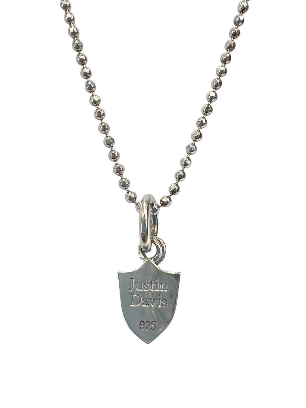 Justin Davis Shield Shape Necklace