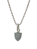 Justin Davis Shield Shape Necklace