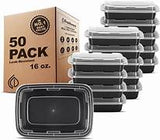 Freshware 16OZ Set Of 50 Food Container