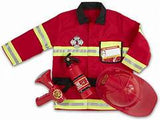 Melissa & Doug Fire Chief Kids Costume Set
