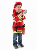 Melissa & Doug Fire Chief Kids Costume Set