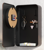 Abdurey Retro Old Telephone Wall Clock With Hidden Safe