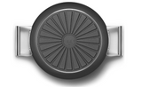 Smeg Non-Stick Deep Pan With Lid 28cm