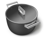 Smeg Non-Stick Casserole Pan With Lid