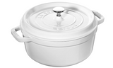 Staub Cast Iron Round Cocotte 4 Quartz
