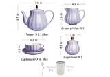 SeweetJar British Royal Series Tea Pot Set Of 21 Piece