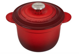 Le Creuset Rice Pot With Lid & Stoneware Insert 2.25 Quartz