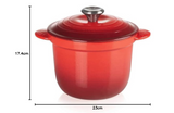 Le Creuset Rice Pot With Lid & Stoneware Insert 2.25 Quartz