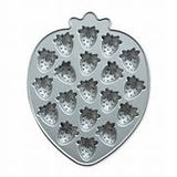 Nordic Ware 257NW-92748 Aluminium Strawberry Bitelet Pan