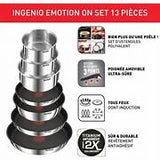 Tefal Ingenio Stainless Steel 13pcs Cookware Set