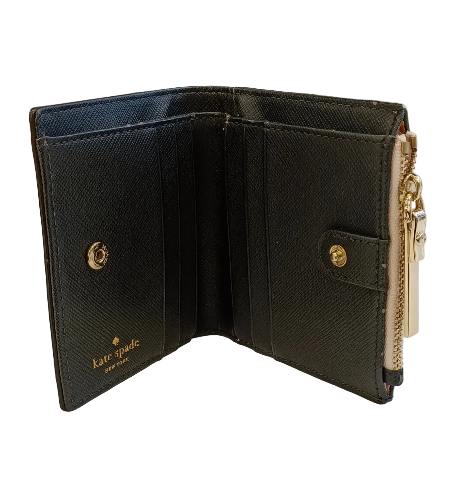 Kate Spade Wallet -  White/Pink Rose Flower Secondary image