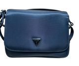 Guess Blue Colour Nylon Flap Crossbody Sling Bag
