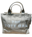 Marc Jacobs Cream Colour Canvas 2 Ways Lady Tote Bag