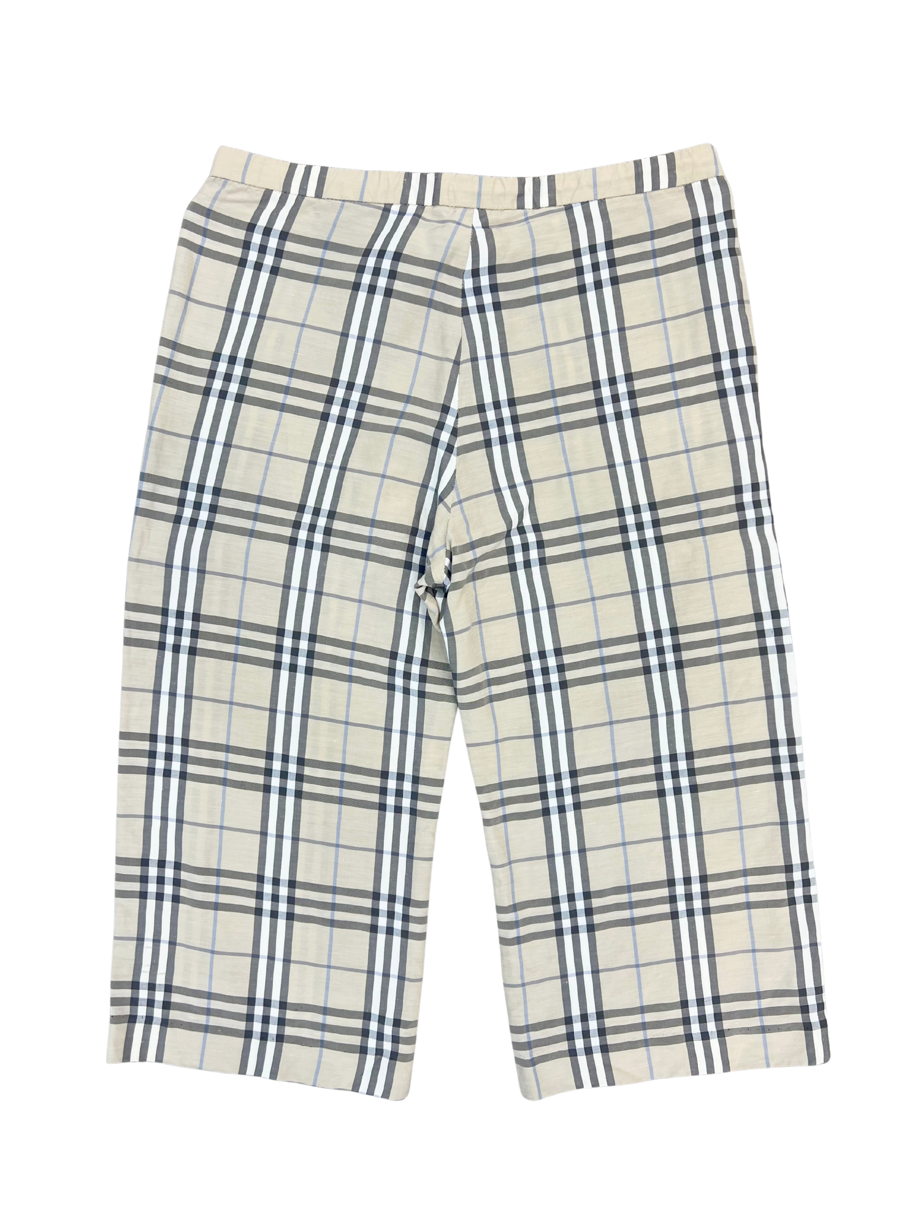 Burberry Novacheck Cotton Short Pants