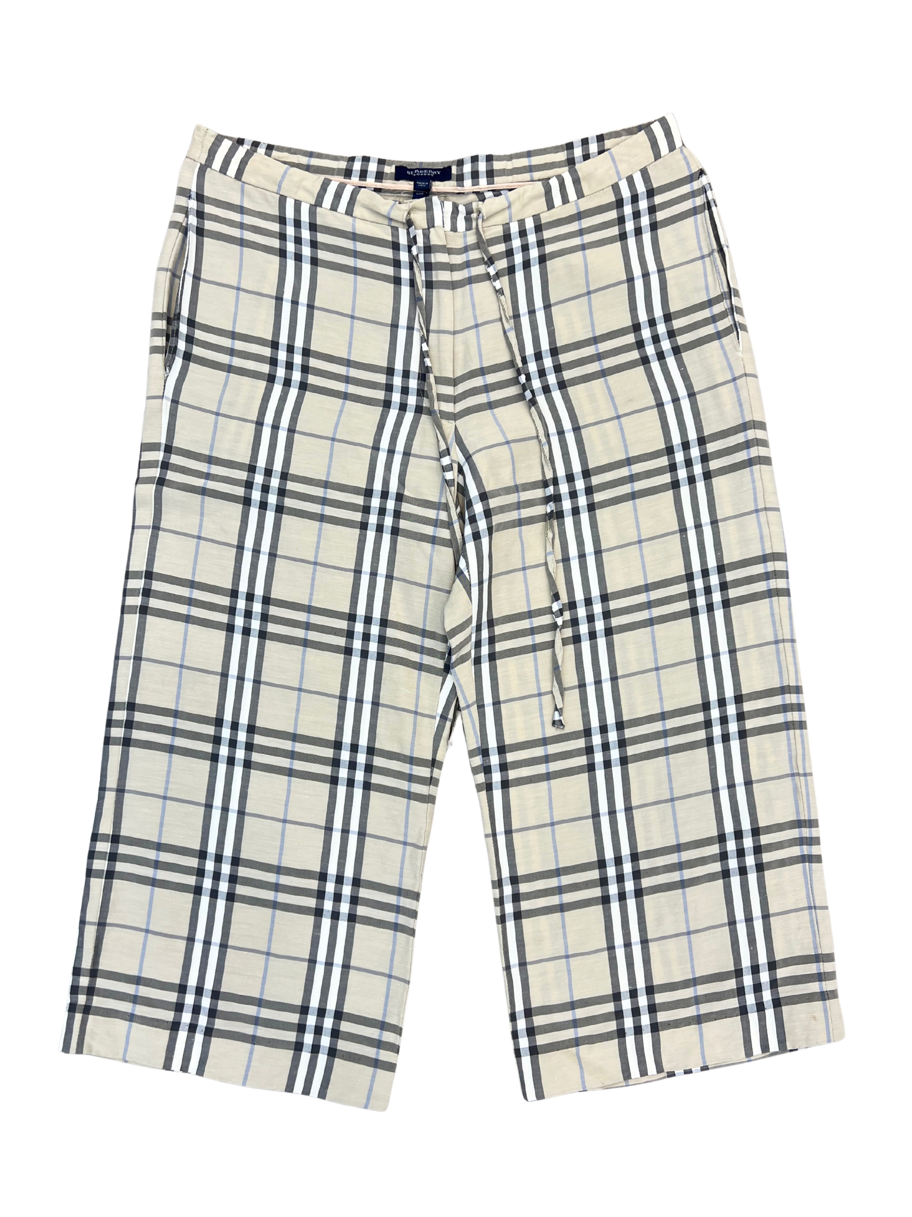Burberry Novacheck Cotton Short Pants