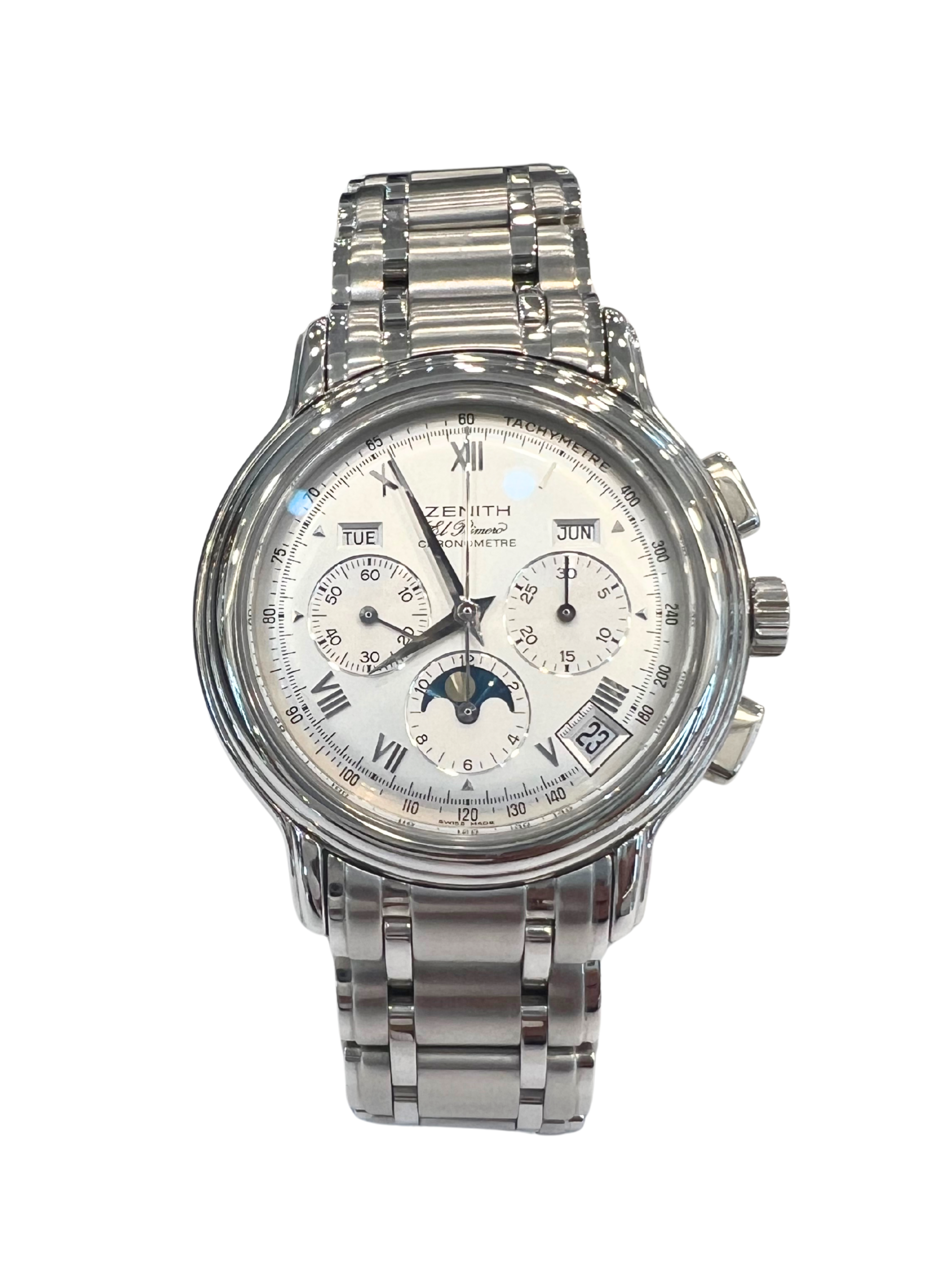 Zenith El Primero Automatic Chronograph Watch Main image