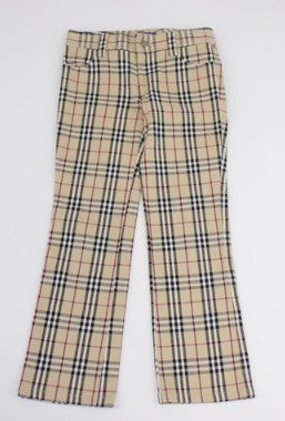 Burberry Blue Label-Beige Novacheck Pants Main image