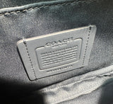 Coach CU551 Blue Colour Signature Leather Waist Bag