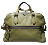Marc Jacobs 2 Way Greenish Brown Colour Leather Shoulder Bag