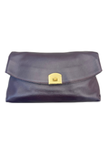 Sergio Rossi Leather Clutch