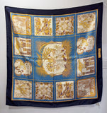 Ferragamo Scarf-Silk 88cm X 88cm