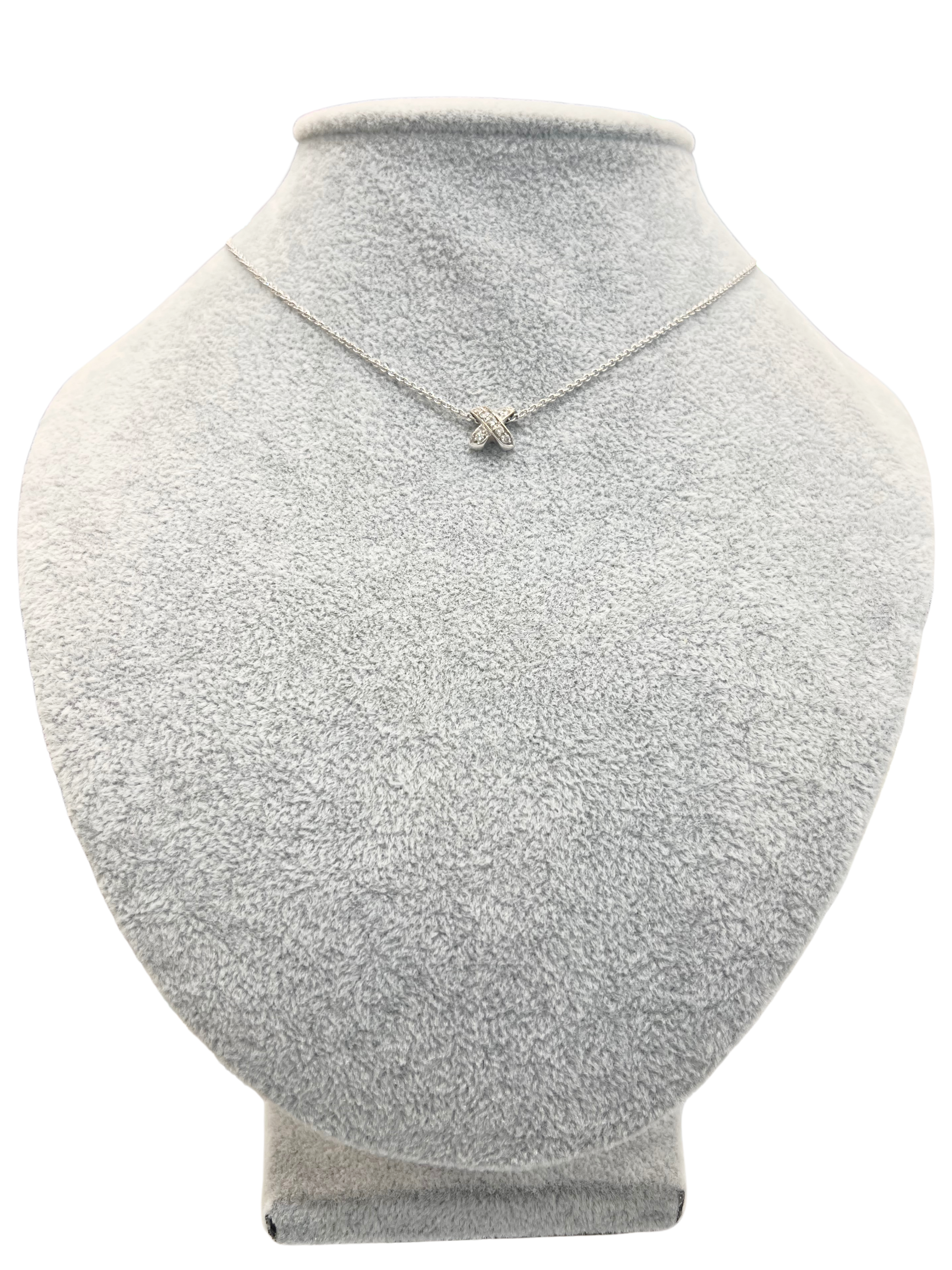Tiffany & Co White Gold Diamond Necklace Main image