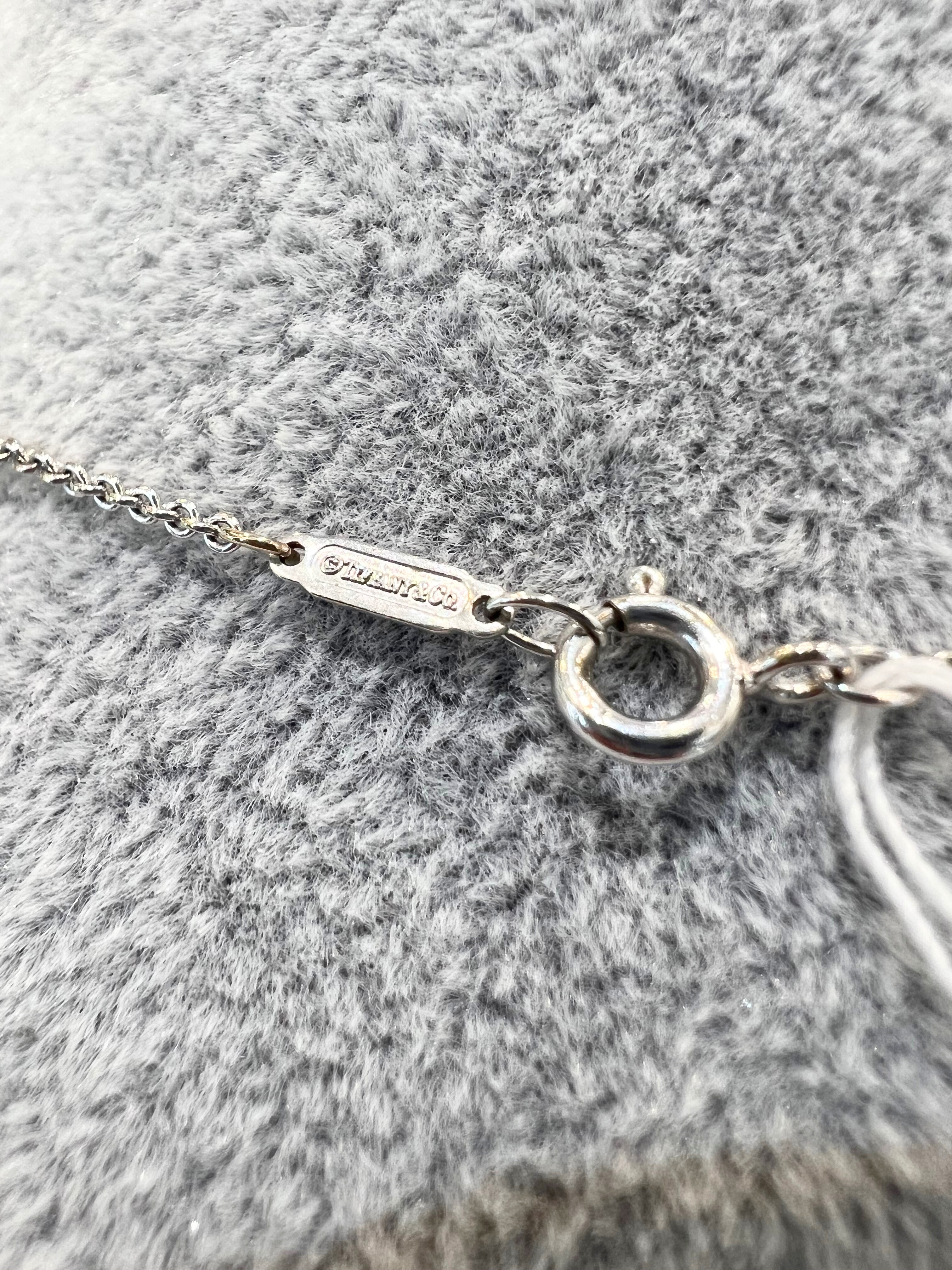 Tiffany & Co White Gold Diamond Necklace