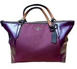 Coach F57246 Marron Jaquard Canvas Tote Bag