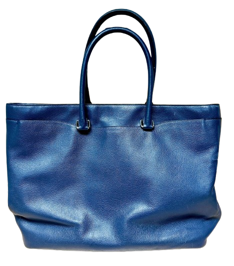 Coach Blue Colour Leather Shoulder Bag Main image