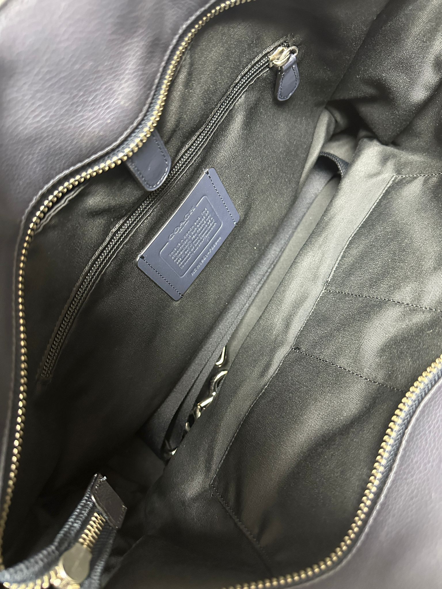Coach Blue Colour Leather Shoulder Bag Secondary image
