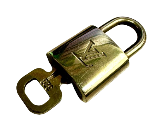 Louis Vuitton Gold Plated Padlock With Key Main image